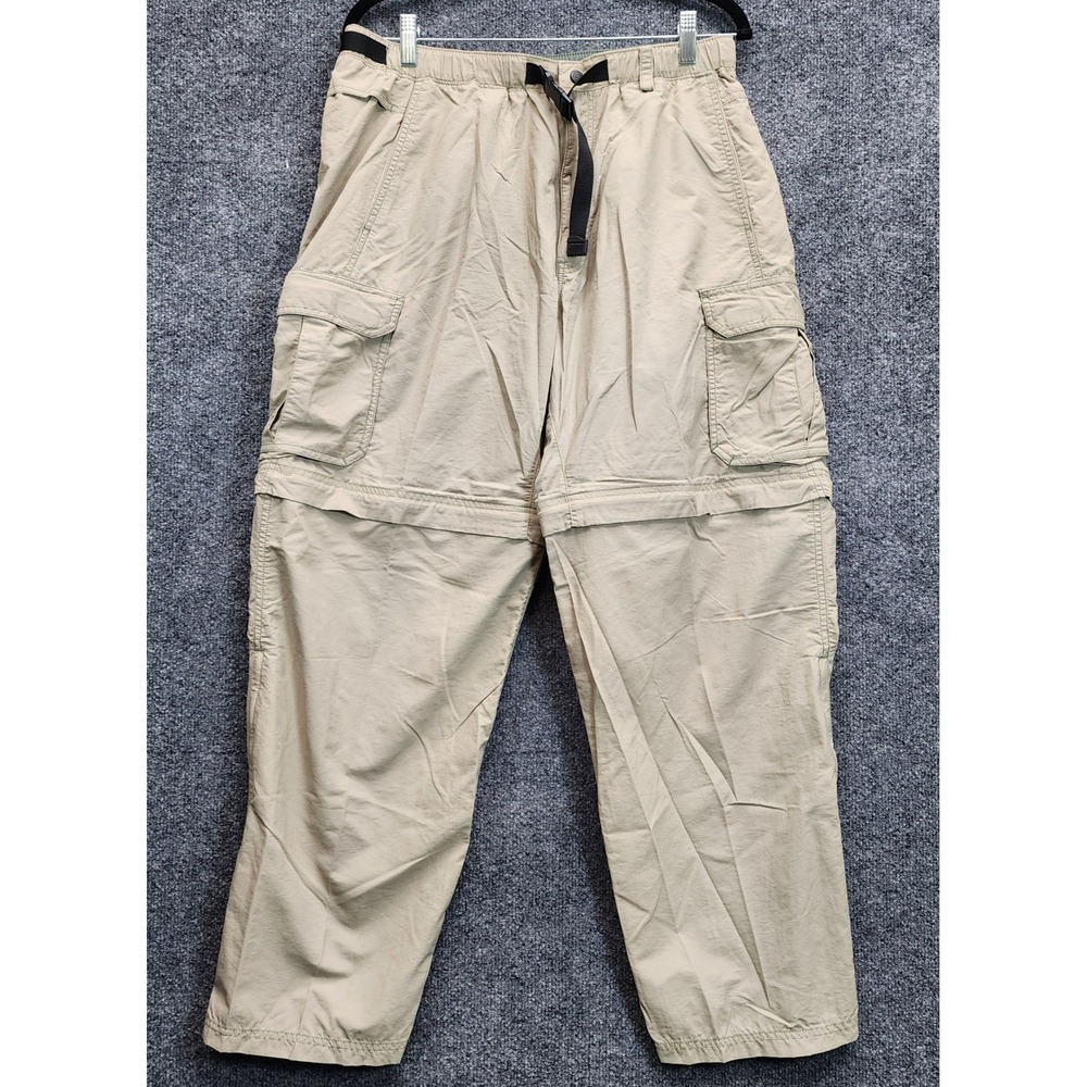 REI Sahara Convertible Zip Off Cargo‎ Hiking Pants Nylon Gorpcore Men's  L x 30